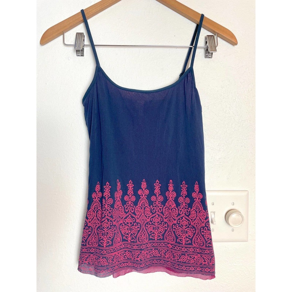 Lucky Brand Intimates Tank Top Women's Medium Multicolor Adjustable Straps